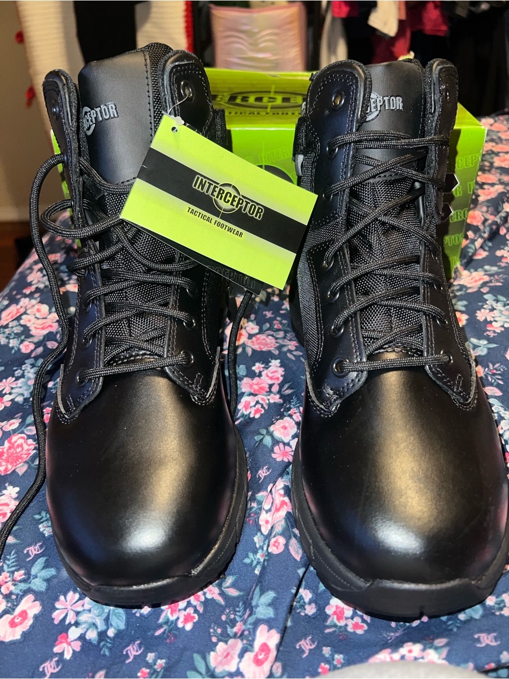 Interceptor tactical Boots woman size 10